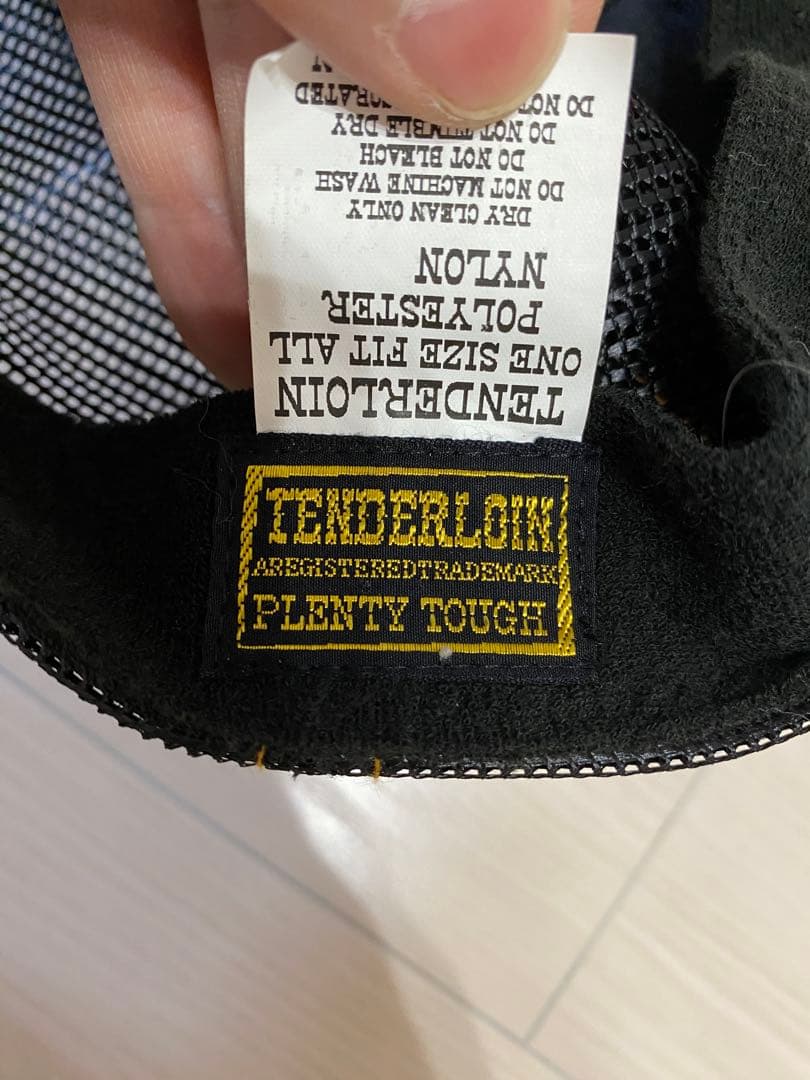 Tenderloin メッシュキャップ 黒