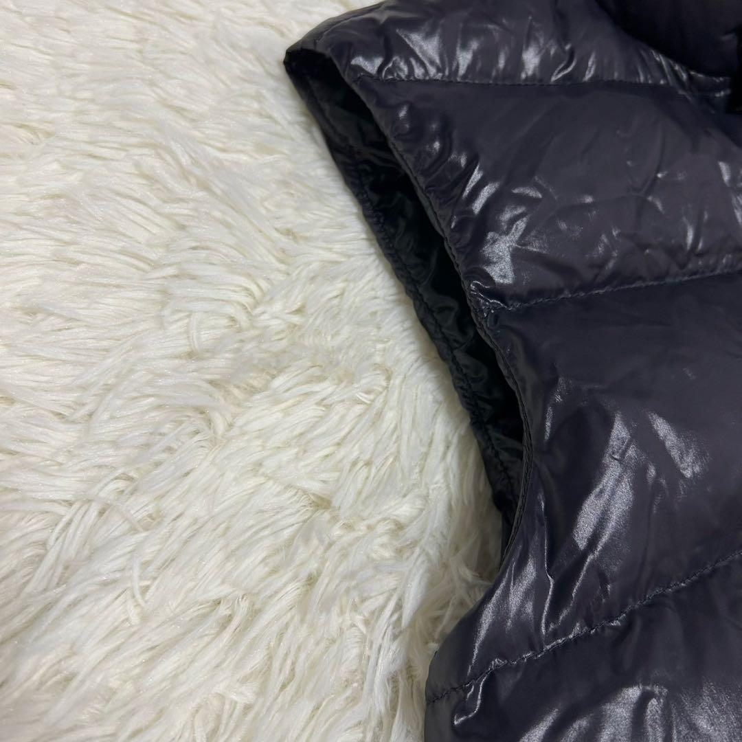 【正規美品/L】モンクレール チベット ダウンベスト ワッペン付き 肉厚 黒