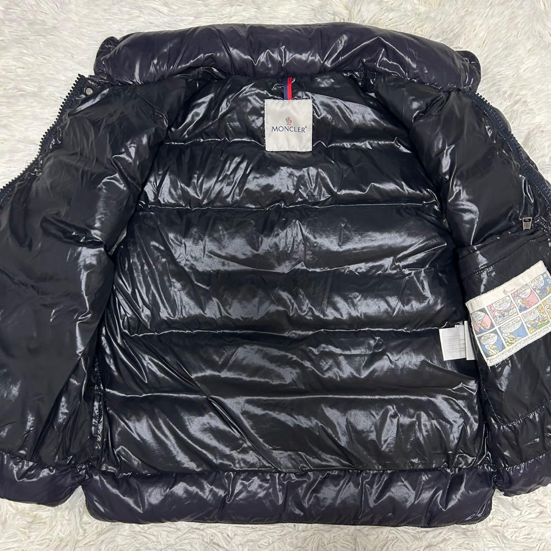 【正規美品/L】モンクレール チベット ダウンベスト ワッペン付き 肉厚 黒
