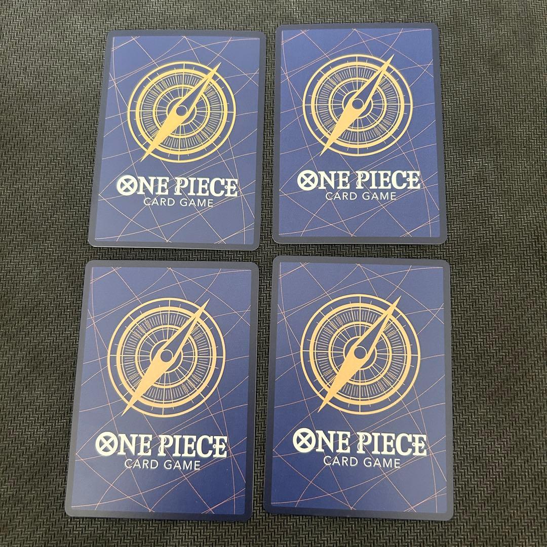 モンキー・D・ルフィ　書き下ろし　4枚セット