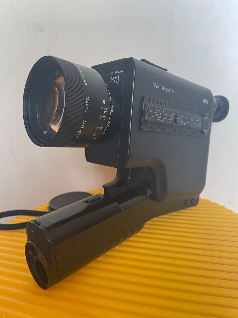 スーパー8 8ミリカメラ 西独製　Nizo integral 6 ワイコン付き