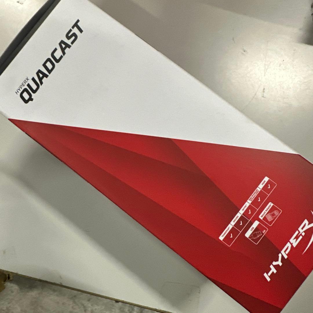 HyperX QuadCast スタンドアロンマイク　新品未使用
