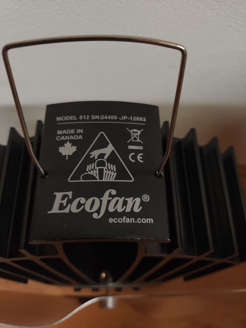 カナダ製エコファン　薪ストーブ用