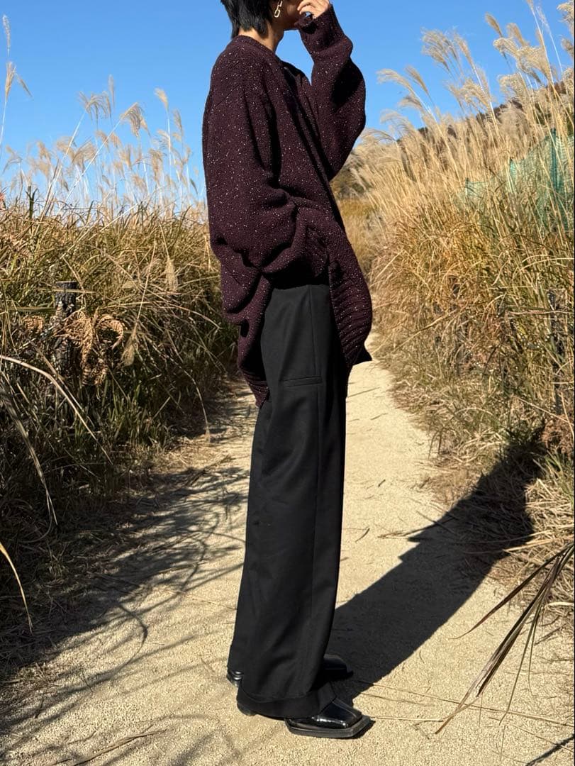 Maison Margiela オーバーサイズシルエットのプルオーバーニット