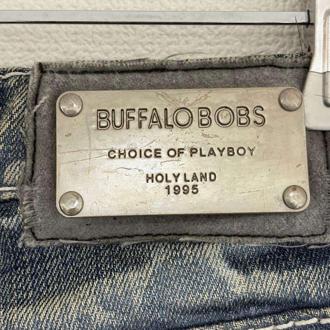 buffalo bobs 鬼ヒゲ バナナカット フレアデニム y2k