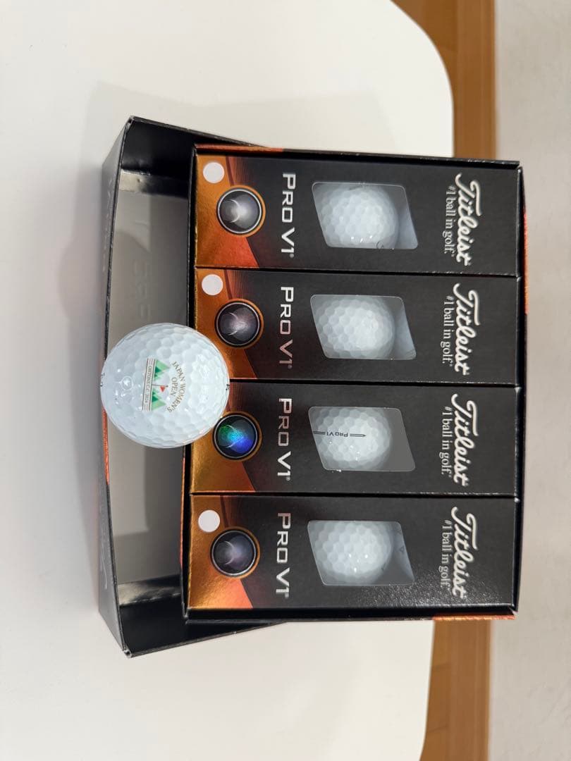 こば様　タイトリストPro V1 ゴルフボール 2ダース　記念ロゴ入り限定品