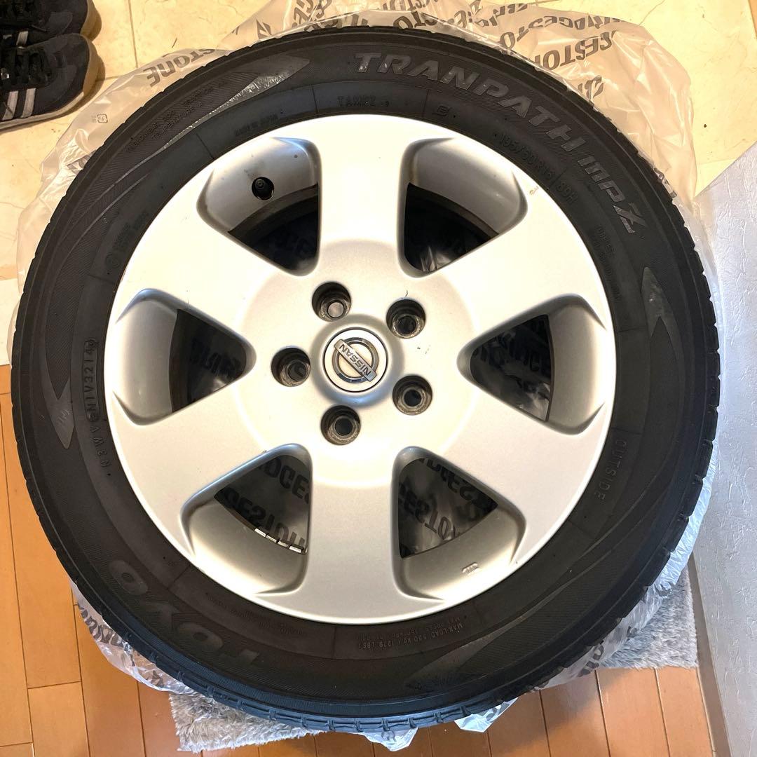 セレナ純正ホイールタイヤセット