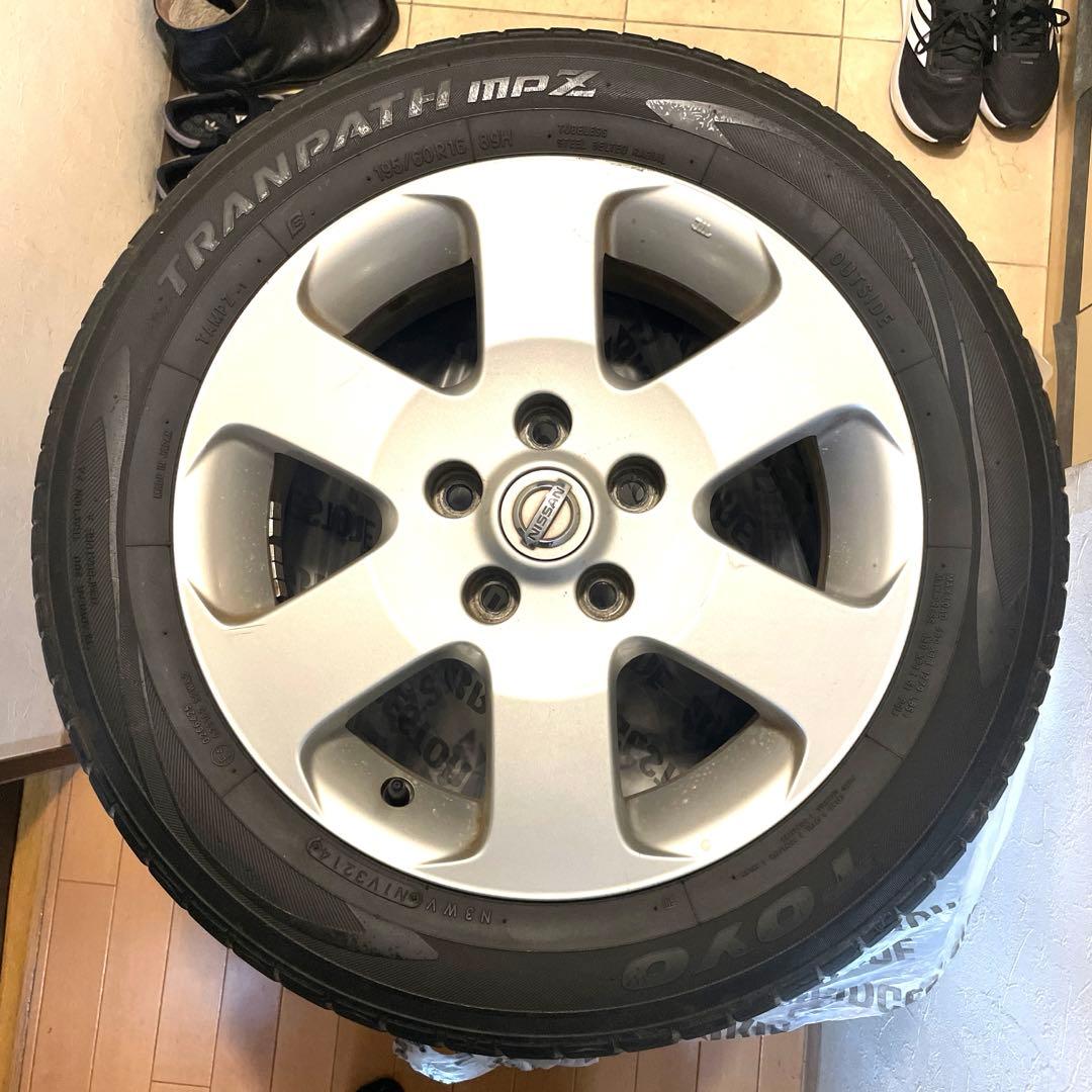 セレナ純正ホイールタイヤセット