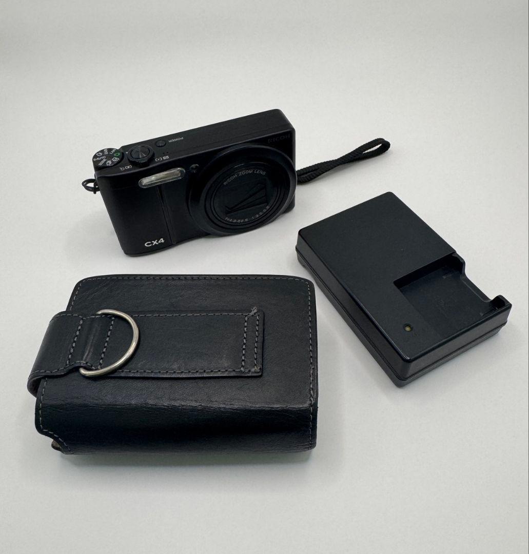 【極美品】 リコー RICOH CX4 ブラック 動作確認済 デジタルカメラ