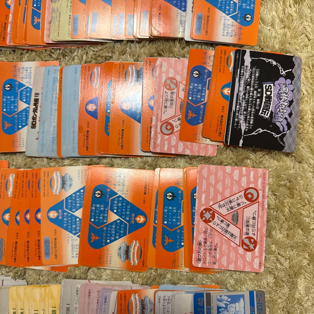 SDガンダム　カードダス　約400枚　まとめ売り【5482