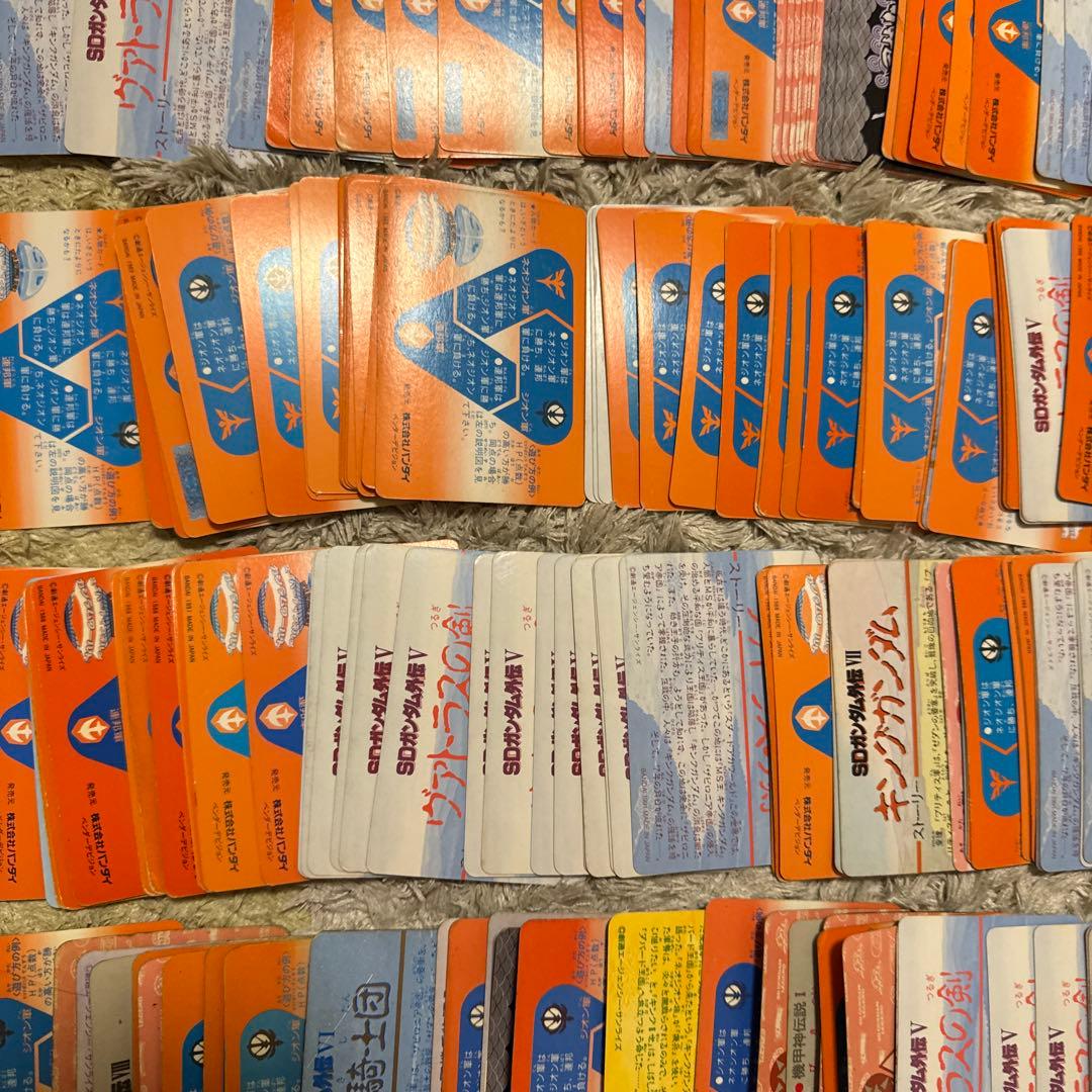 SDガンダム　カードダス　約400枚　まとめ売り【5482