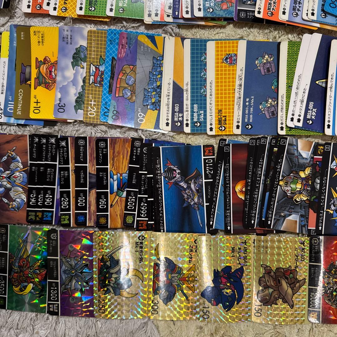 SDガンダム　カードダス　約400枚　まとめ売り【5482