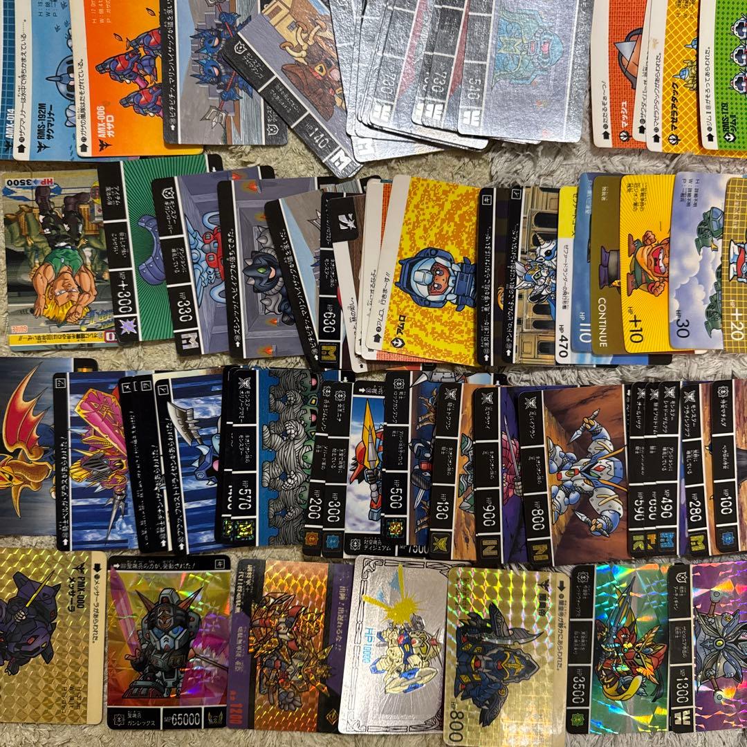 SDガンダム　カードダス　約400枚　まとめ売り【5482