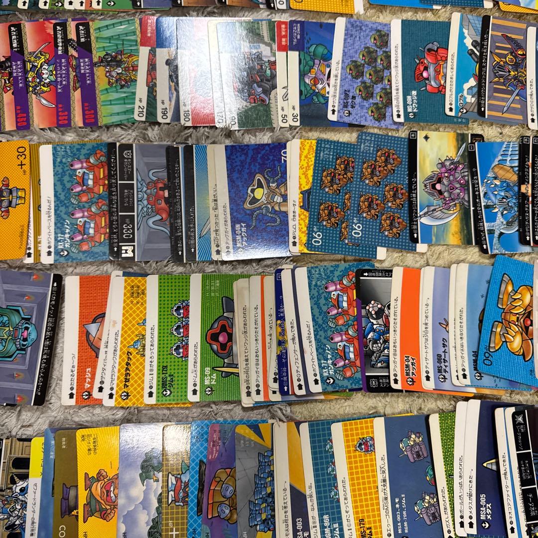 SDガンダム　カードダス　約400枚　まとめ売り【5482