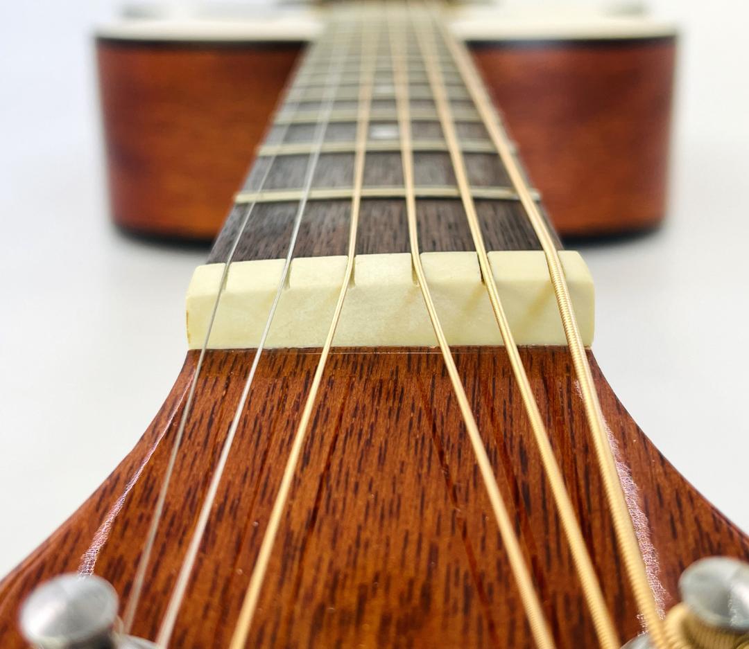 Cort CAG-1F NAT 単板風サウンド 小ぶりボディ 弦高低め【整備品】