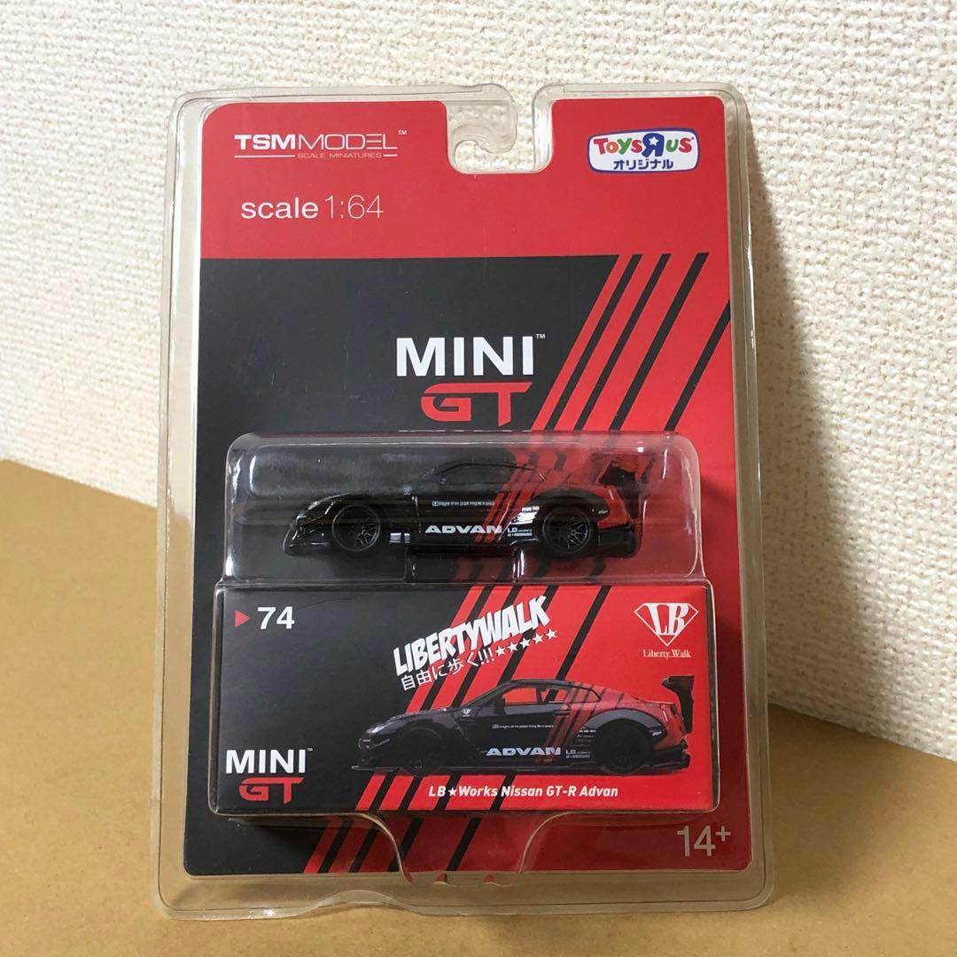 MINI GT ミニGT　LBWK　NISSAN GT-R R35　ADVAN