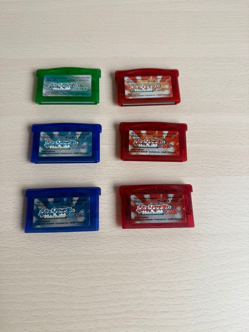 ポケモン エメラルド サファイア×2 ルビー×3