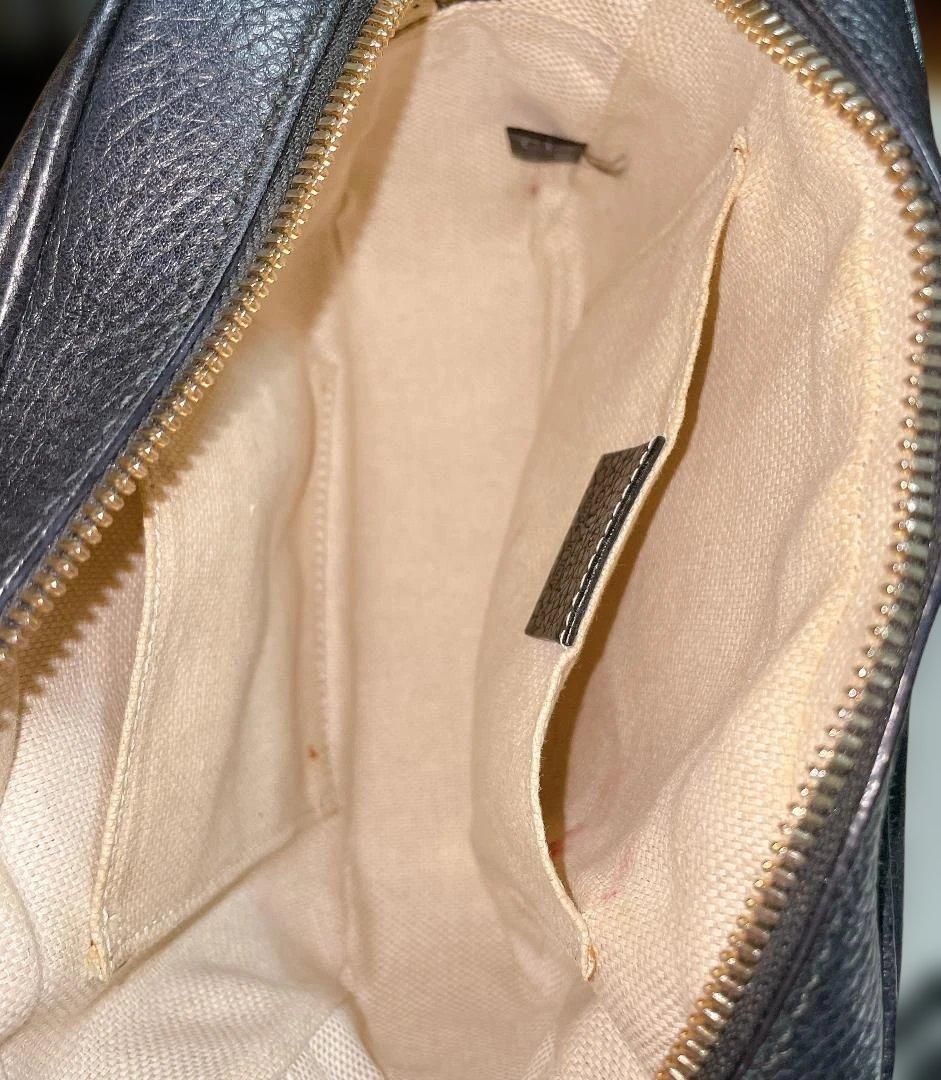 【mia 】GUCCI ソーホーディスコバッグ　ショルダーバッグ　黒