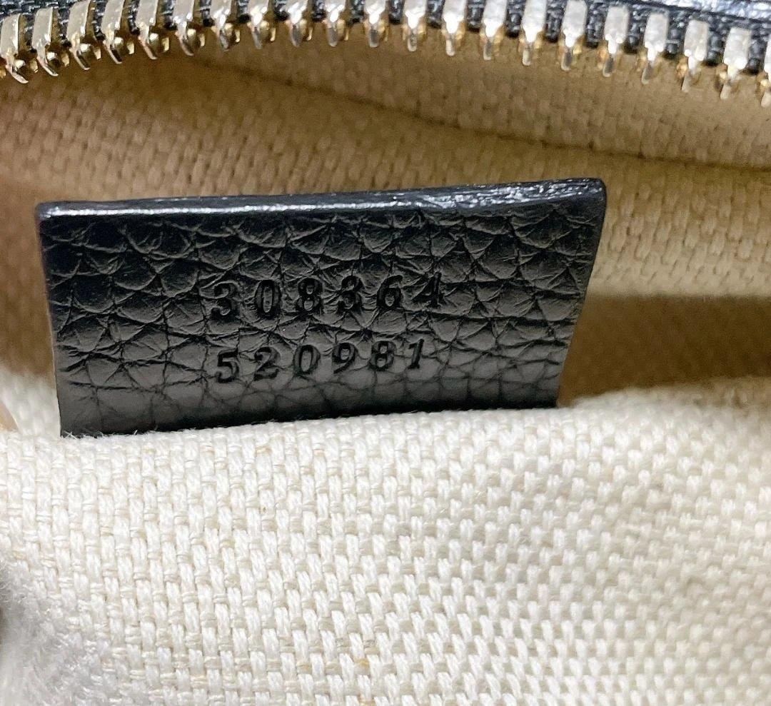 【mia 】GUCCI ソーホーディスコバッグ　ショルダーバッグ　黒