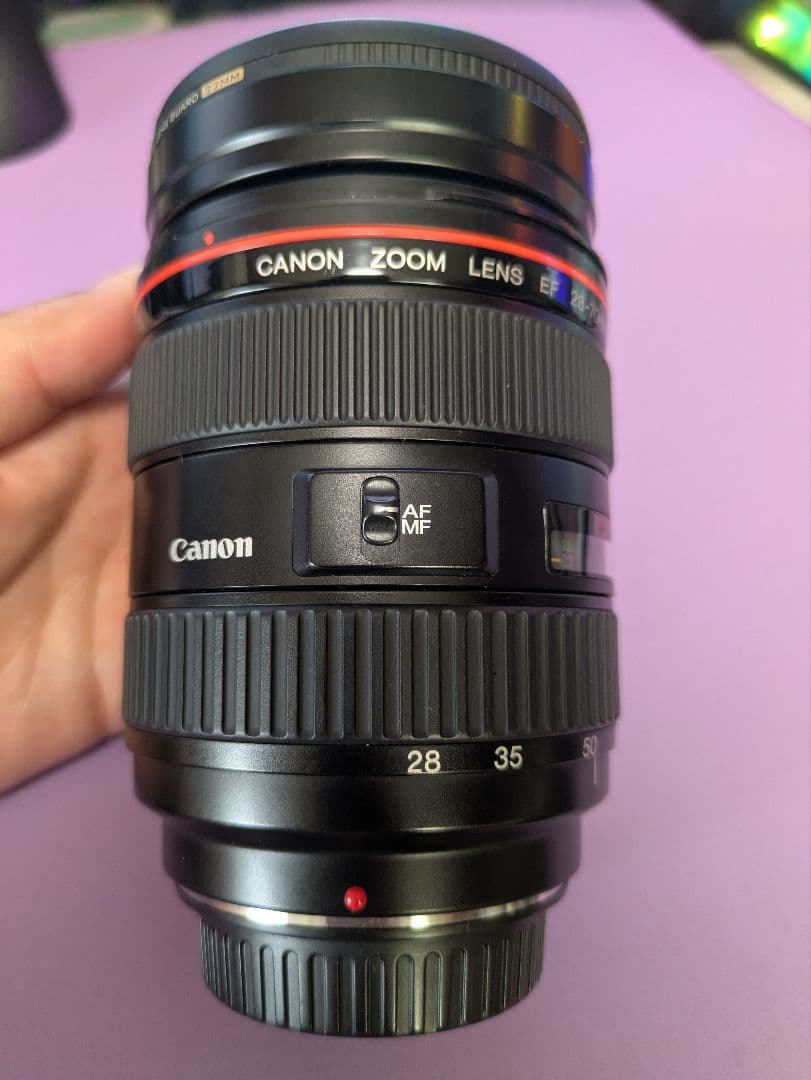 Canon EF 28-70mm f/2.8L レンズ