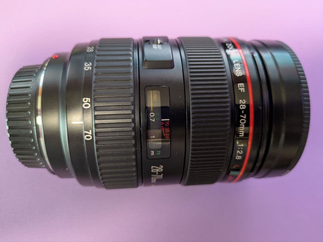 Canon EF 28-70mm f/2.8L レンズ