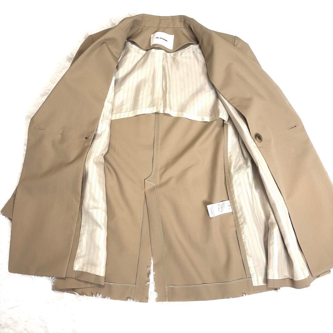 【美品】rito structure リトストラクチャー サマーウールジャケット