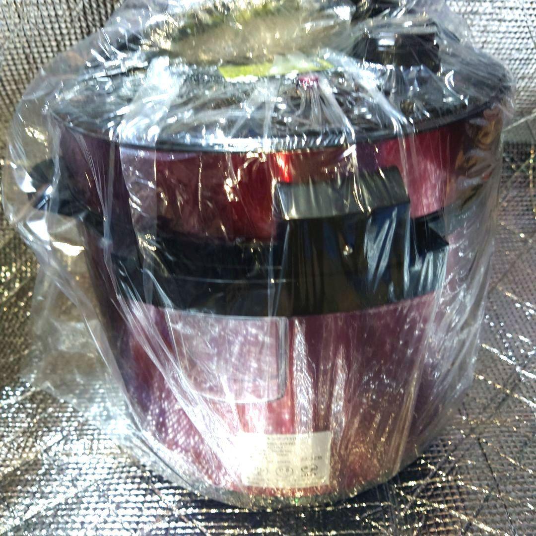 Cooking Pro 電気圧力鍋 赤色 取扱説明書付き