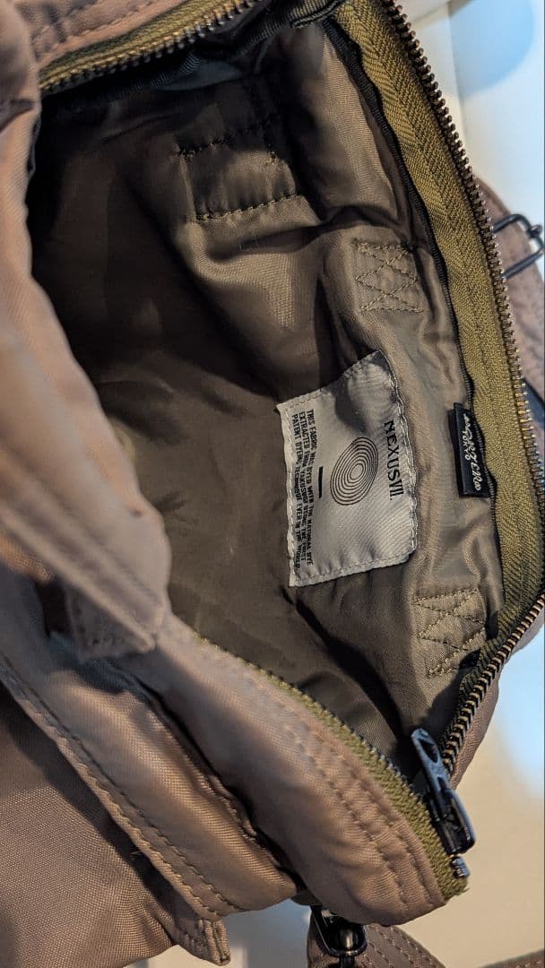 NEXUSVII. PORTERショルダーバッグ　ヘルメットバッグ