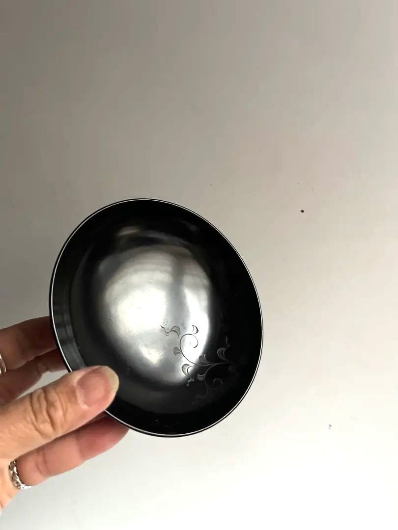 【yui＊様リクエスト】228 美術漆器 輪島塗 お椀 4点 堅牢優美布着保証