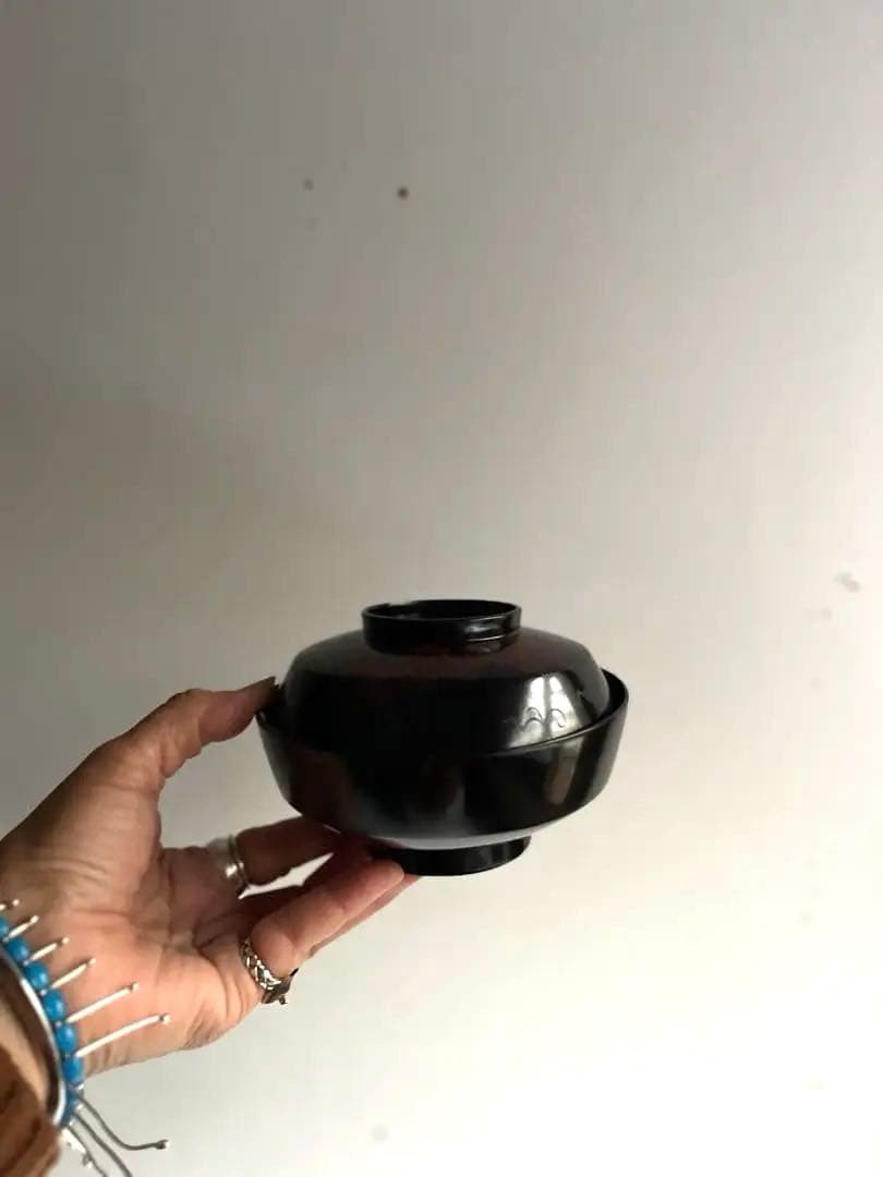 【yui＊様リクエスト】228 美術漆器 輪島塗 お椀 4点 堅牢優美布着保証