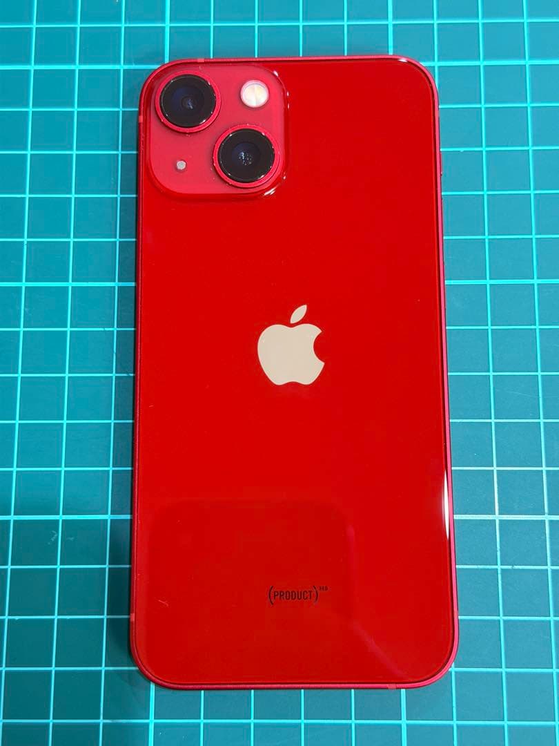 iPhone13mini 128GB レッド　中古　SIMロック解除済