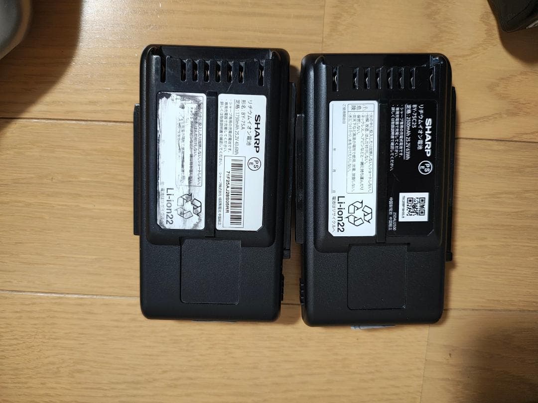 シャープ★EC-SR8-B★2022年製★バッテリーの状態良好★6