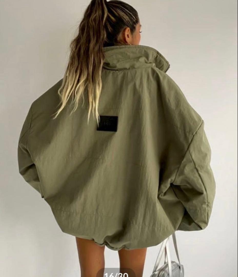 新品sudo 新作 完売 オーバーサイズジャケット ミリタリー レオパード柄