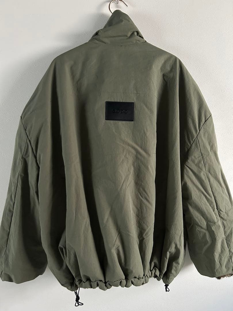 新品sudo 新作 完売 オーバーサイズジャケット ミリタリー レオパード柄