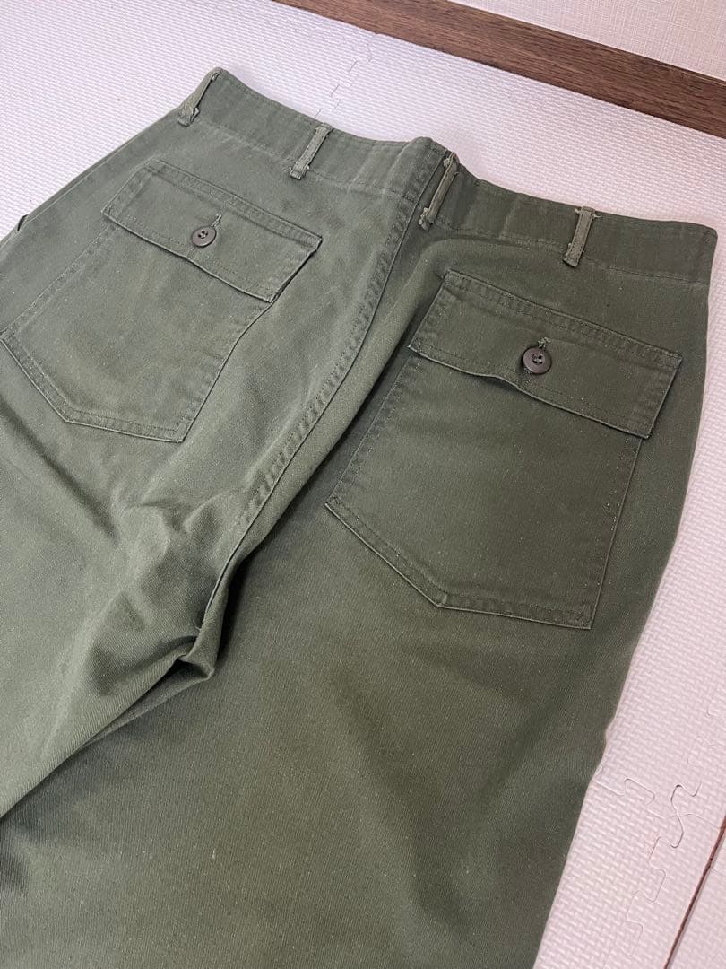 80s US ARMY ベイカーパンツ W36 ビンテージ TALON ZIP