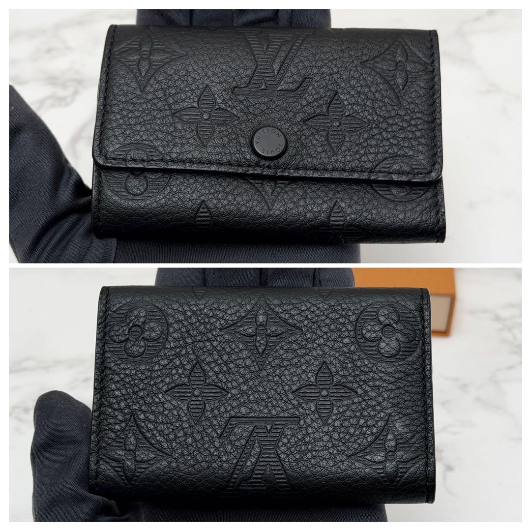 ルイヴィトン キーケース ミュルティクレ 6 モノグラム・シャドウ 現行品 黒