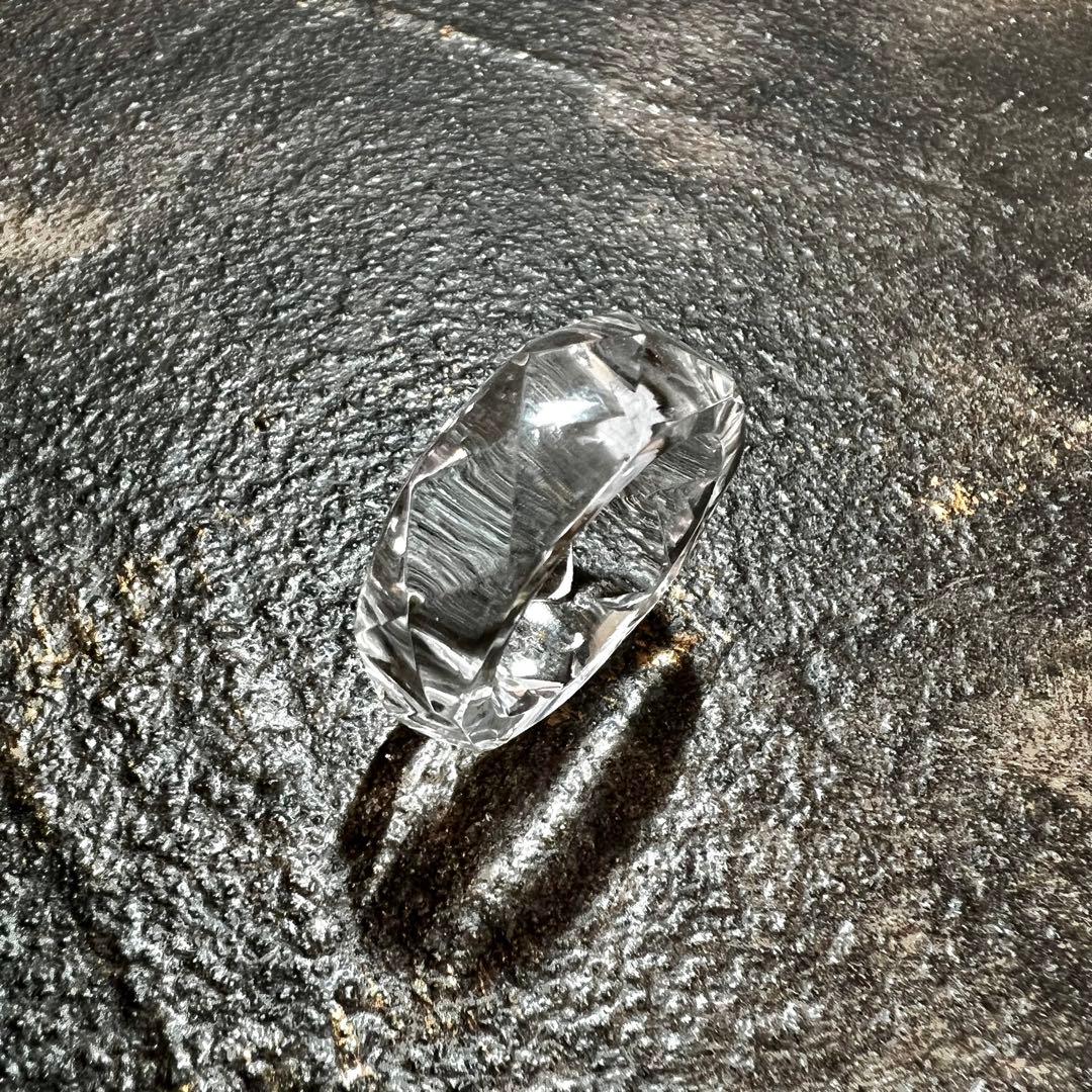 ガネーシュヒマール産　くりぬきリング　ネパール職人手作り　21