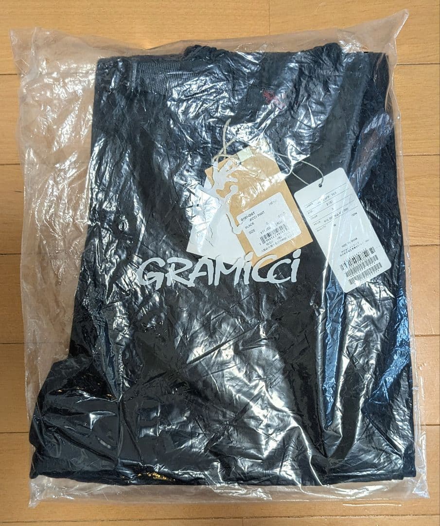 新品未使用 グラミチパンツG102-OGT Sサイズ ブラック