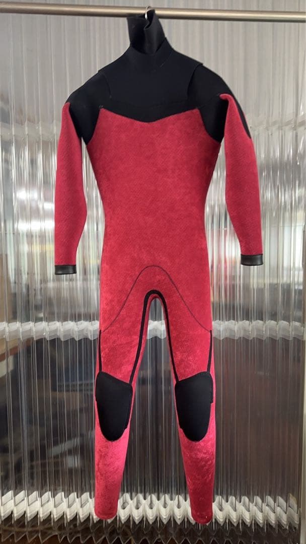 ラグ　セミドライ　オールブラック　5/3mm ウェットスーツ