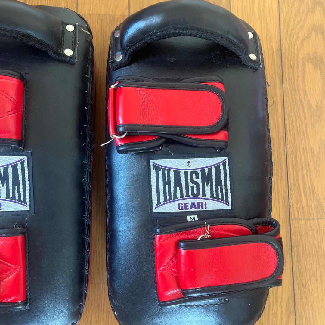 THAISMAI キックミット M 黒/赤