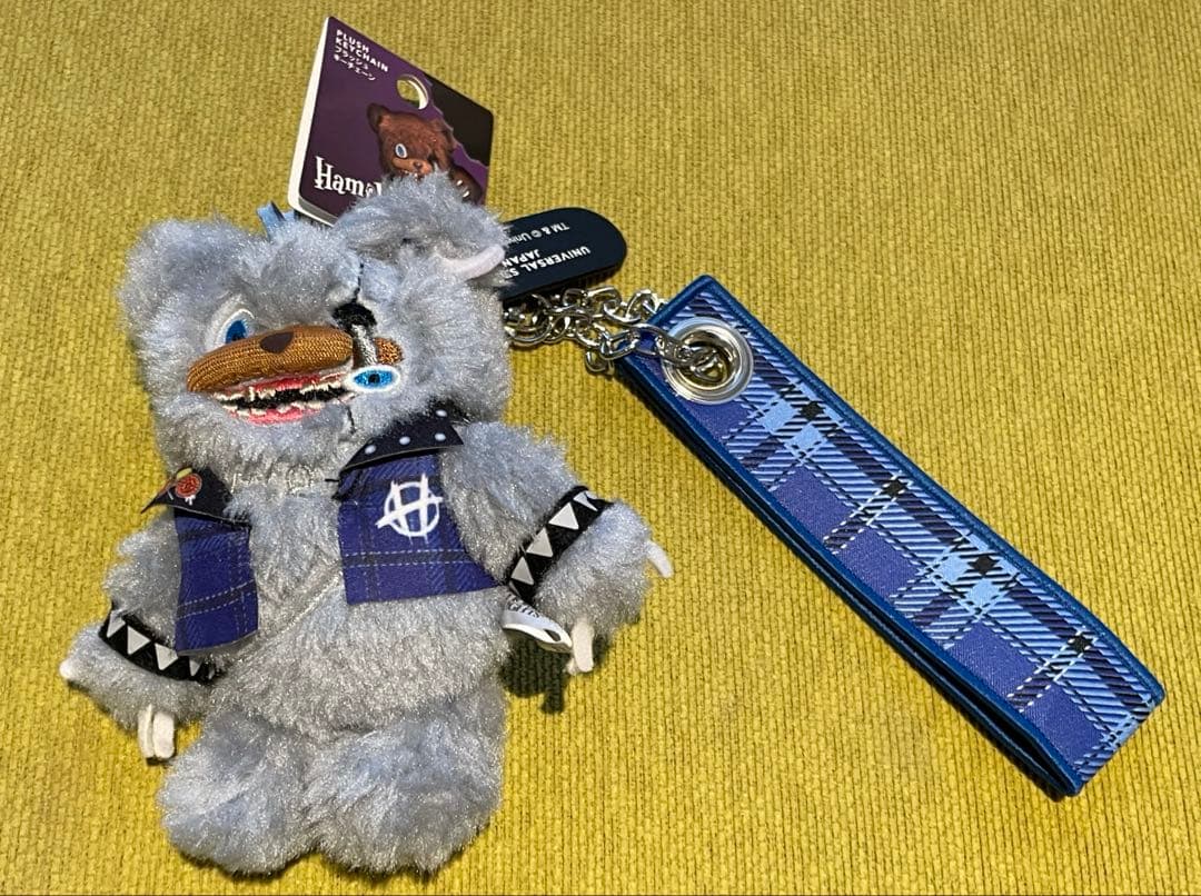 USJ ハミクマパンク キャスケット マスコットキーチェーン