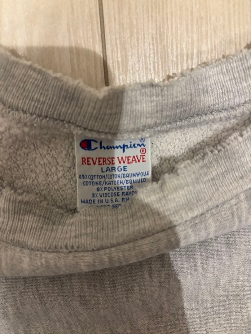 チャンピオン リバースウィーブ 90s USA製刺繍タグ