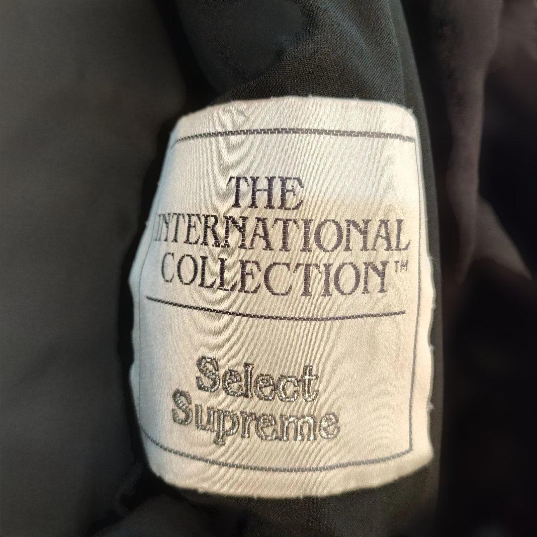 2 超美品　グレ　GRES シェアードミンク　ファーコート　ロング　黒