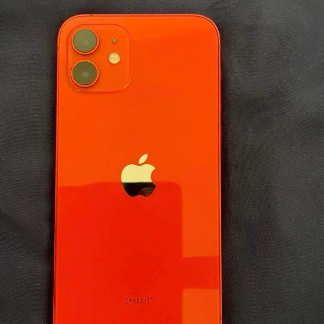 Apple iPhone 12 レッド 本体 SIMフリー 画面交換