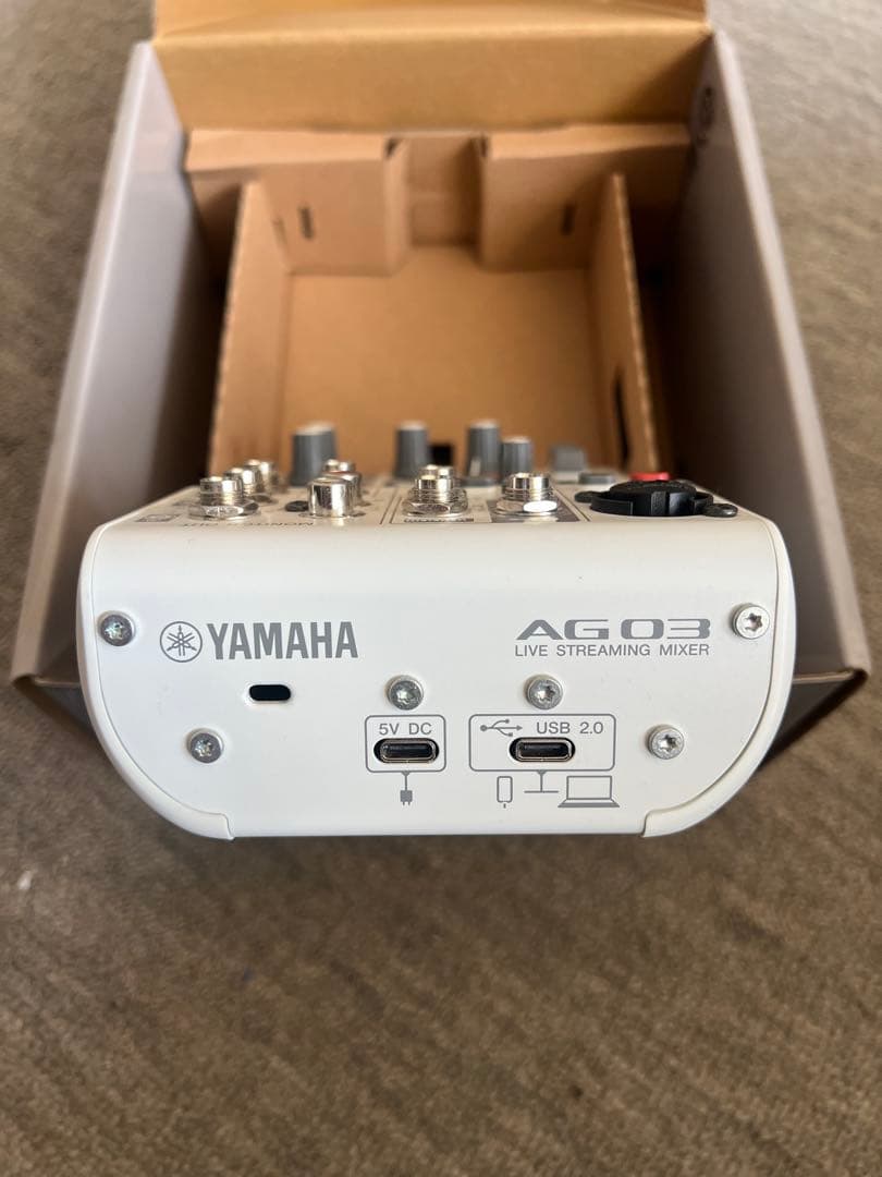 YAMAHA AG03MK2 オーディオインターフェース