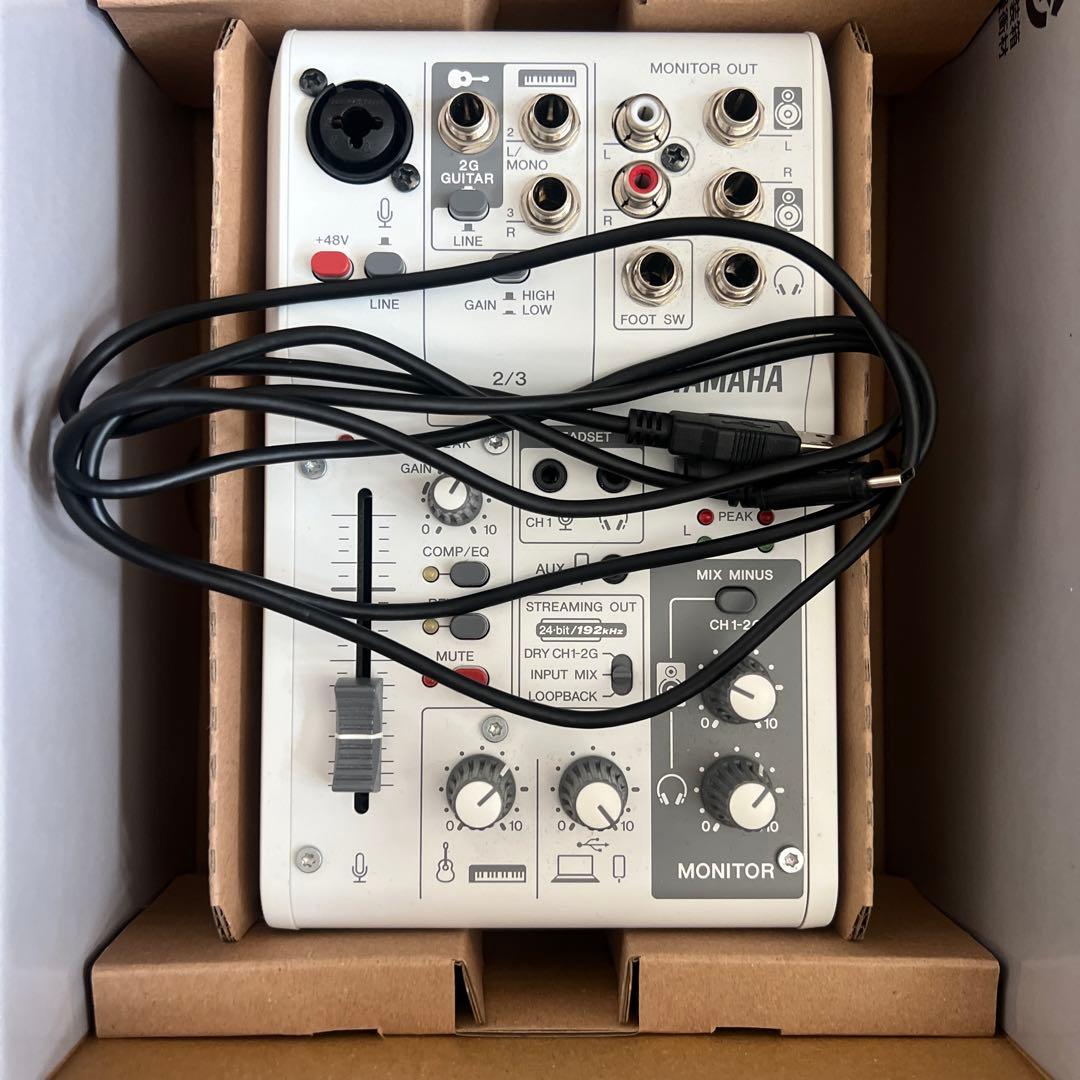 YAMAHA AG03MK2 オーディオインターフェース