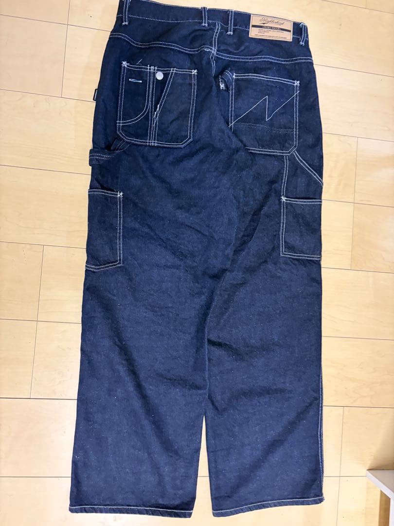 NEIGHBORHOOD デニム ペインターパンツM インディゴ