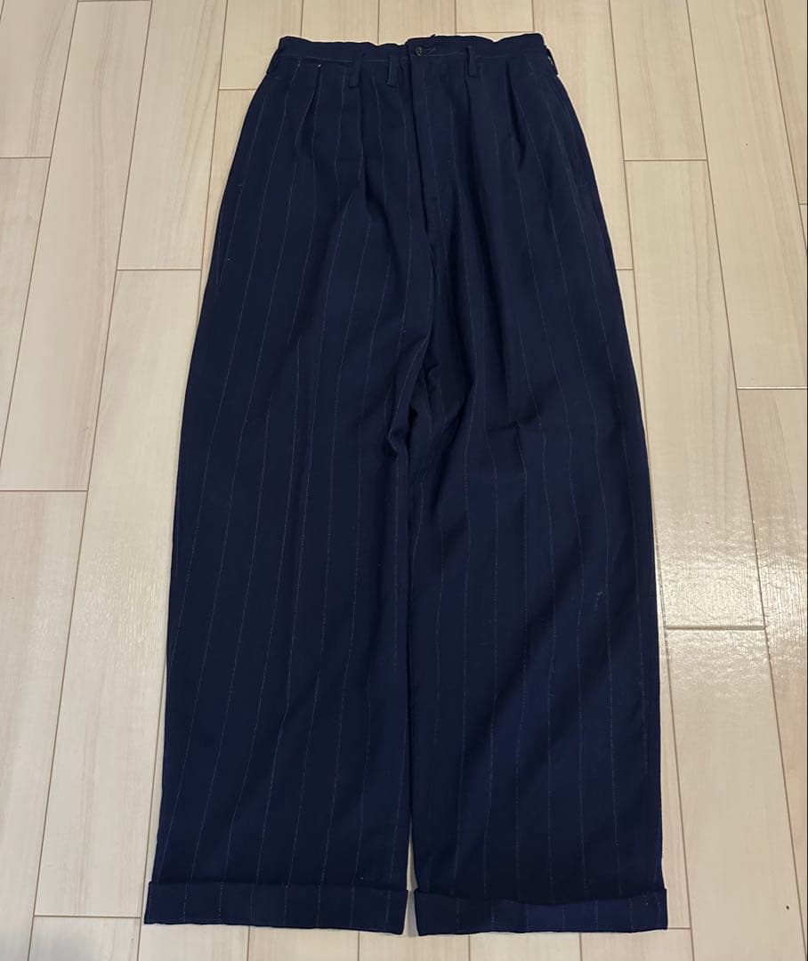 【希少】40s 50s USAスラックス ウール TALON サスペンダーボタン