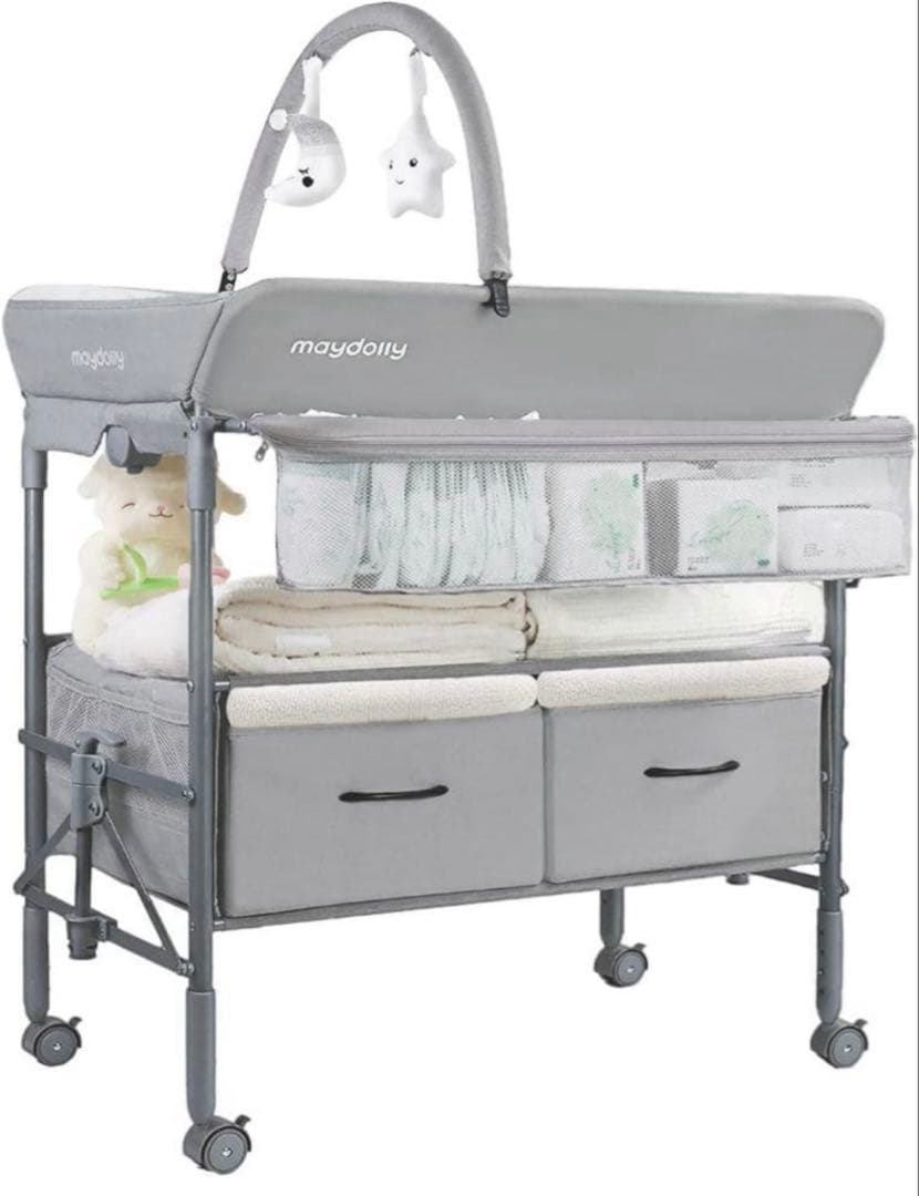 【週末限定】Maydolly 収納付き オムツ交換台 ベビーベッド