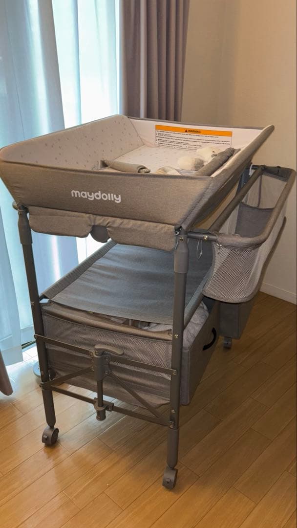 【週末限定】Maydolly 収納付き オムツ交換台 ベビーベッド